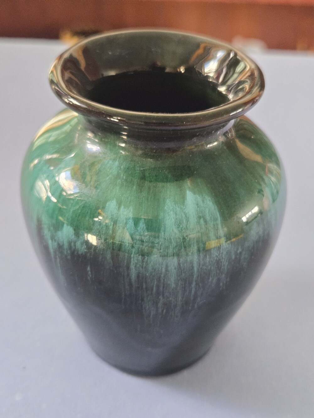 Small Vintage Blue Mountain Pottery Vase